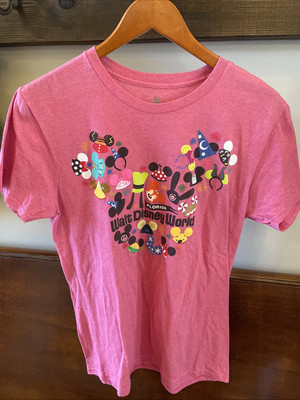 Disney Ear Hat Collage T-Shirt for Adults – Walt Disney World size Med.-image