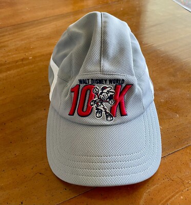 Walt Disney World RunDisney 10k Hat Cap Grey Adult Size One Size Fits Most-image