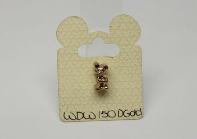 Disney Parks WDW150DGOLD Mickey Mouse Charm NEW-image