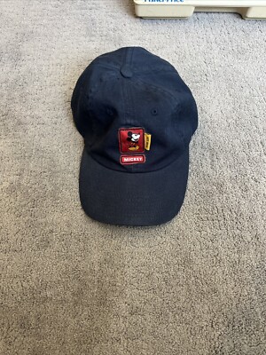 VINTAGE WALT DISNEY WORLD Mickey Mouse GOLF BASEBALL HAT/CAP 90s/2000s-image