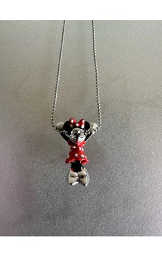 Disney Park Necklace, Minnie Mouse Silver Exclusive Limited Edition ￼-image