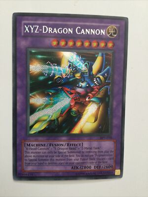Yugioh! LP XYZ-Dragon Cannon - BPT-010 - Secret Rare - Limited Edition Lightly P-image