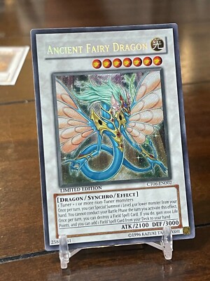 Yu-Gi-Oh! TCG Ancient Fairy Dragon 2009 Collector's Tins CT06-EN002 Limited...-image