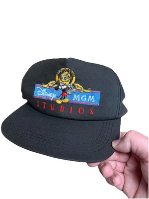 Vintage 1987 Disney MGM Studios Hat Mickey Mouse Walt Disney World Tours IP Cap-image
