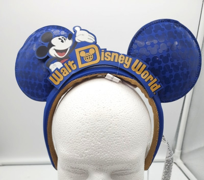 Walt Disney World Making Magic Blue Headband Ears  NWT-image