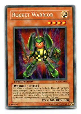 Rocket Warrior CT2-EN005 Limited Secret Rare NM-image