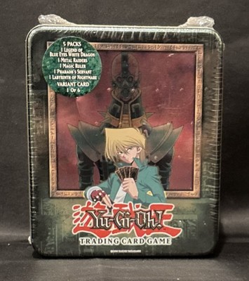 2003 Yugioh Collector Tin, Joey/Jinzo, MINT!, Fact Sealed &Case Fresh J3-image