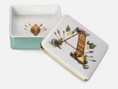 Disney Parks ABC Letters Trinket Box A is for Adventureland WDW Disneyland New-image