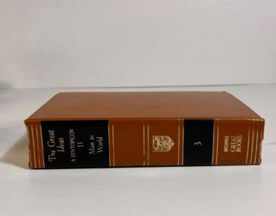 Vol 3 The Great Ideas A Syntopicon II 2 Man to World Britannica William Gorman-image