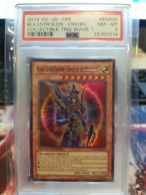 2013 Yugioh - CT10-EN005 Black Luster Soldier - Envoy of the Beginning - PSA 8-image