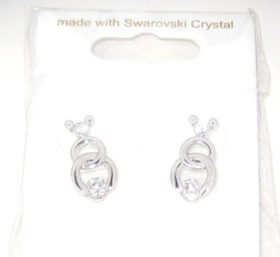 Disney Arribas Earrings✿Mickey Mouse Circle 8 Made with Crystals from Swarovski-image