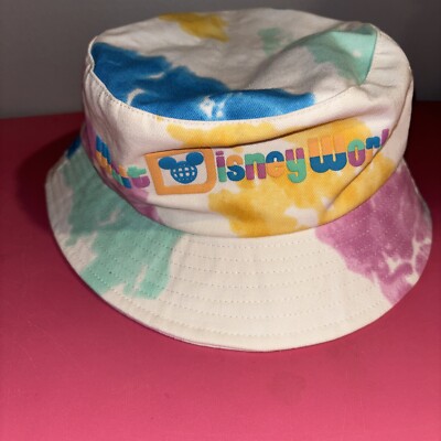 Disney Parks 2022 Walt Disney World Tye Dye Spirit Jersey Sun Bucket Hat-image