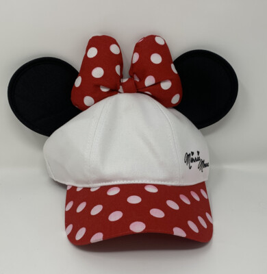 Minnie Mouse Baseball Cap Hat Walt Disney World Park Youth Adjustable-image