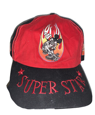 Mickey Mouse Hat Cap Child Superstar So Cool Guitar Youth Kids Walt Disney World-image