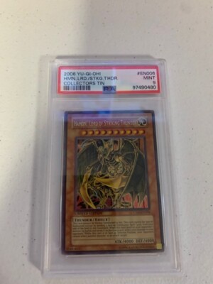 YUGIOH! HAMON LORD OF STRIKING THUNDER CT03-EN006 SECRET 2006 PSA 9 MINT-image