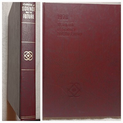 Encyclopedia Britannica Science and The Future 1978 Yearbook Hard Cover Leather -image