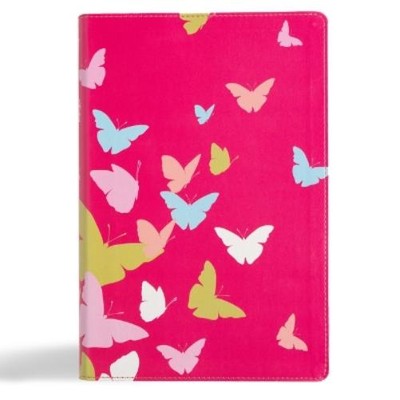 B&H Publishing  KJV One Big Story Bible, Pink Leathe (Leather Bound) (UK IMPORT)-image