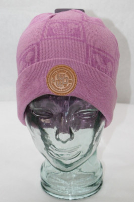 Walt Disney World WDW Knit Beanie Cap for Adults Allover Design Patch OS NEW-image