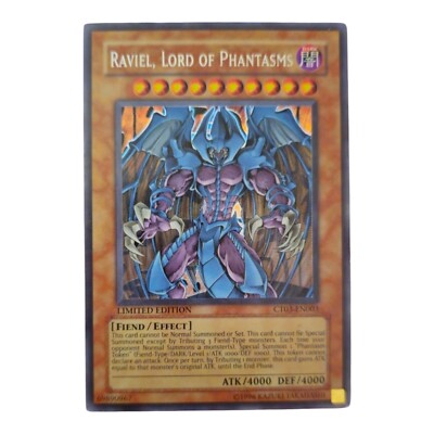 Yugioh! Raviel, Lord of Phantasms - CT03-EN003 - Secret Rare - Limited Edition-image