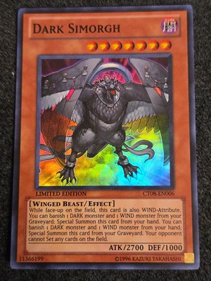 Yu-Gi-Oh! VLP Dark Simorgh 2011 Collectors Tins CT08-EN006 Limited Edition Super-image