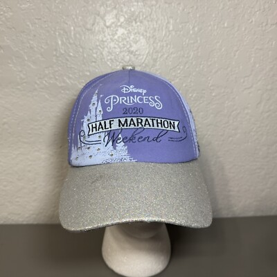 Disney Hat Purple Princess Half Marathon Weekend 2020 Adjustable Cap Glitter-image