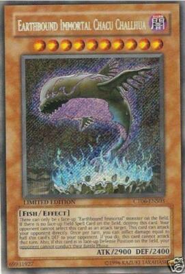 Lightly Played Earthbound Immortal Chacu Challhua - CT06-ENS03 - Secret Rare - L-image