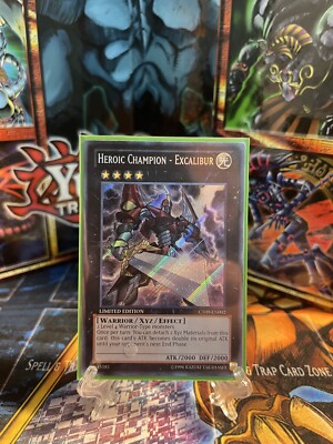 Heroic Champion - Excalibur 2012 Collectors Tins CT09-EN002 Secret Rare TCG !-image
