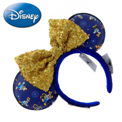 50th Anniversary WDW Minnie Mouse Ears Disney‘Loungefly New Rare Gift Headband-image
