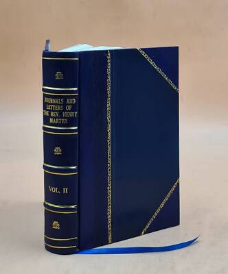Journal And Letters Of The Rev. Henry Martyn / Edited By S. Wilb [Leather Bound]-image
