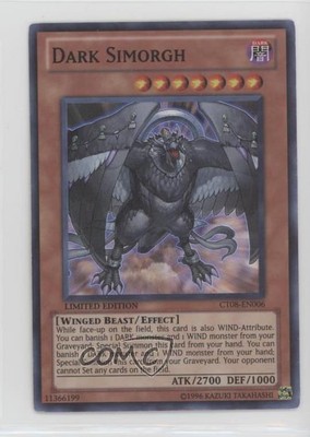 2011 Yu-Gi-Oh! Series 8 Collectors Tins Limited Edition Promos Dark Simorgh 0f7c-image