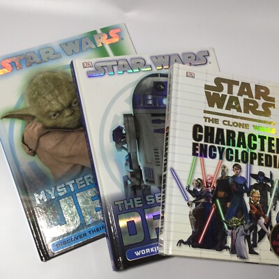 3StarWars Books: MysteriesOfTheJedi, TheCloneWars & Character Encyclopedia!-image
