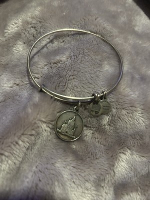 Alex and Ani 2014 Silver Cinderella Castle Bracelet –Walt Disney World Exclusive-image
