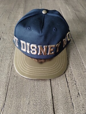 Disney Parks Walt Disney World Black & Gold Cap NEW/NWT-image