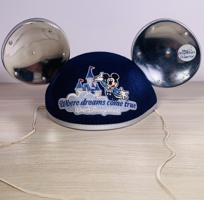 Disney Mickey Dream Ears Light Up Hat. Where Dreams Come True Walt Disney World-image