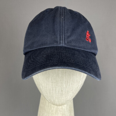 Walt Disney World Disney 1 Size Blue Baseball Hat Red Embroidered Mickey Mouse-image
