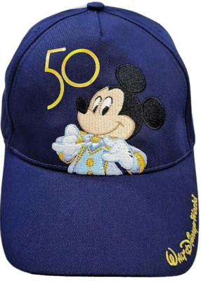 Walt Disney World Parks Youth Hat Mickey 50th Anniversary  Baseball Hat Cap-image