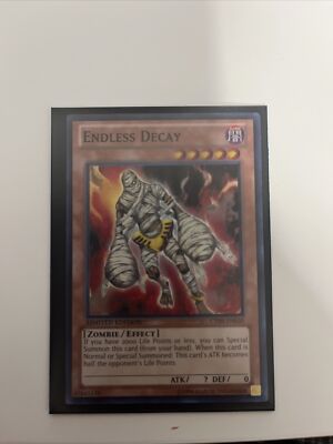 YUGIOH Endless Decay CT09-EN020 Limited Super Rare LP-image