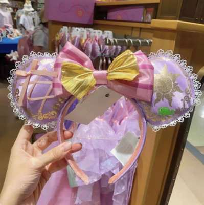 Rapunzel Tangled Pascal Mickey Mouse Ears Minnie Princess Headband Disney-Parks-image