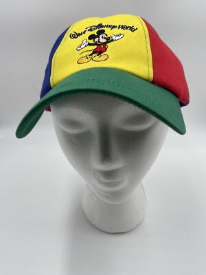 WALT DISNEY WORLD MULTICOLORED HAT (NWOT)-image