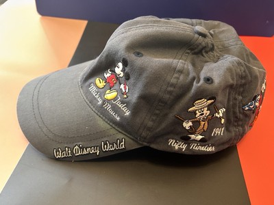 Walt Disney World Cap Mickey Mouse Through the Years Baseball Ball Cap Hat Tan-image
