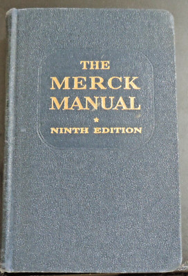 The Merck Manual of Diagnosis and Therapy 9th Edition 1956 HC-image