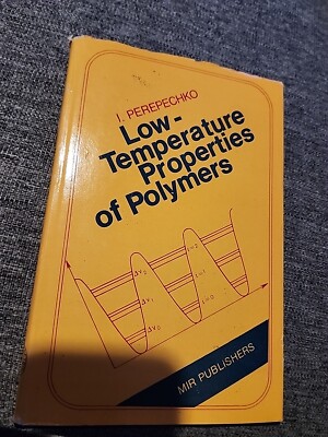 Low Temperature Properties of Polymers Perepechko Mir Publishers Moscow 1980-image