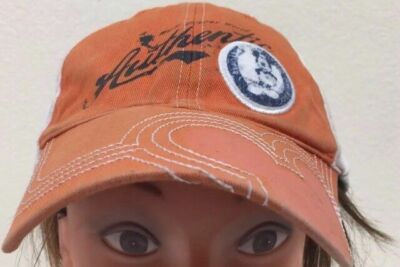 Authentic Walt Disney World Hat Mickey Mouse Hat Cap Orange Disney c8-image