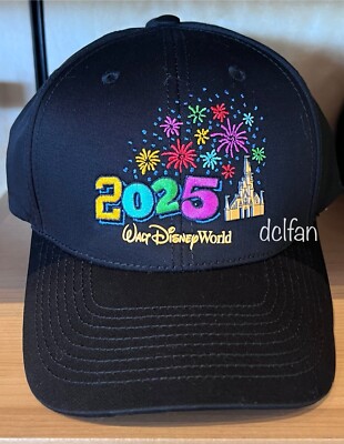 2025 Walt Disney World Magic Kingdom Castle Passholder Baseball Hat Cap NEW-image