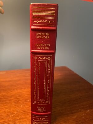 JOURNALS 1939-1983 Stephen Spender SIGNED LIMITED 1st ED 1985 Franklin Library-image