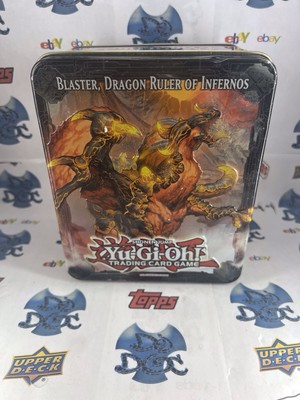 Yu-Gi-Oh Collectors Tin - BLASTER DRAGON RULER OF INFERNOS ( Empty ) -image