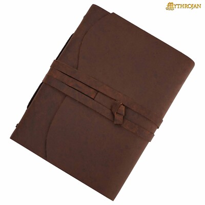 Leather Bound Journal Medieval Notebook Handmade Fantasy Diary Travelers Gift-image