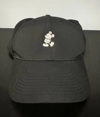 Disney Parks Nike Golf Mickey Mouse Dri-Fit Adjustable Baseball Hat Cap Black-image