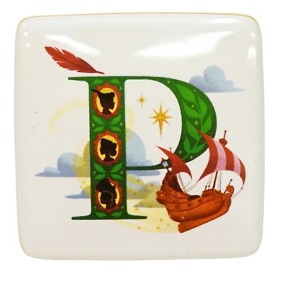 Disney Parks ABC Letters P is for Peter Pan Trinket Box-image