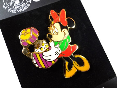 Walt Disney Jewelry Pin Minnie Mouse Present Gift Enamel Limited Edition NEW-image